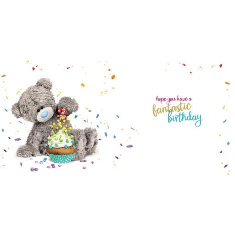 3D Holographic Birthday Wishes Me to You Bear Card Extra Image 1